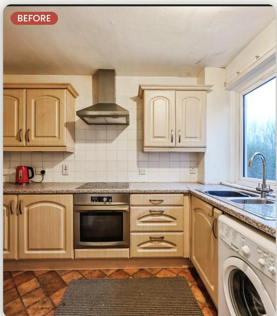 Kitchen, East Kilbride — before refurbishment