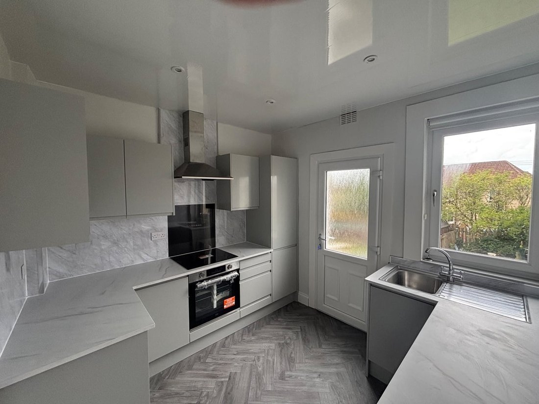 Kitchen, Airdrie — after refurbishment by Gracie Maintenance
