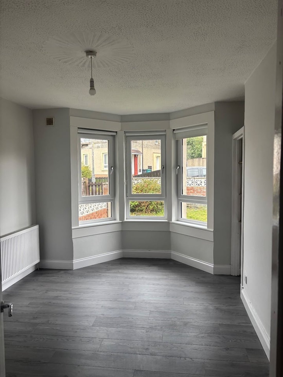 Living room, Airdrie — after refurbishment by Gracie Maintenance